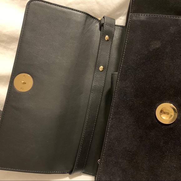 Like New Charlotte Olympia Suede Shoulder Bag - Picture 2 of 10